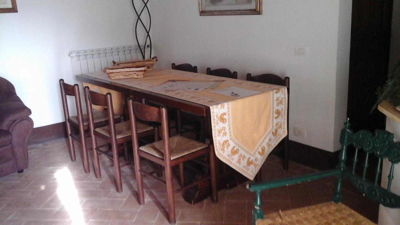 Appartamento Con Vista Panoramica Pienza Exteriör bild